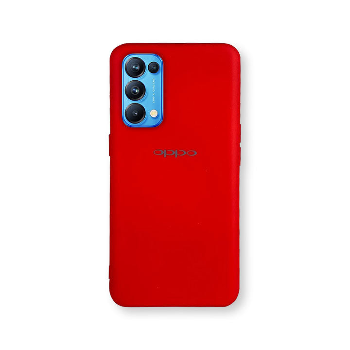 OPPO Reno 5 Silicone Cover - Red