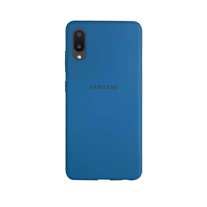 Samsung A02 Silicone Cover - Lavender Blue