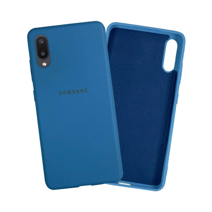 Samsung A02 Silicone Cover - Lavender Blue