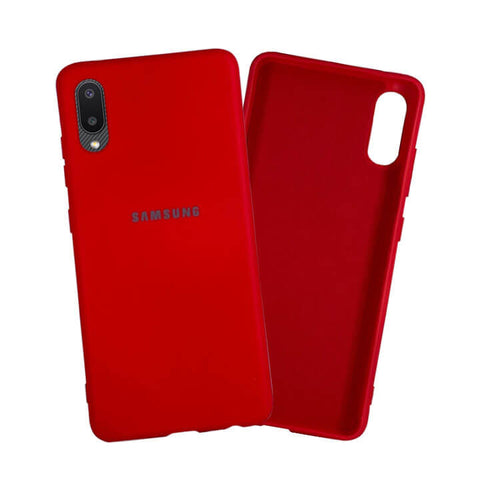 Samsung A02 Silicone Cover - Red