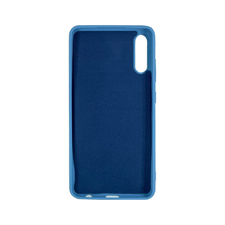 Samsung A50 silicone cover - Lavender Blue