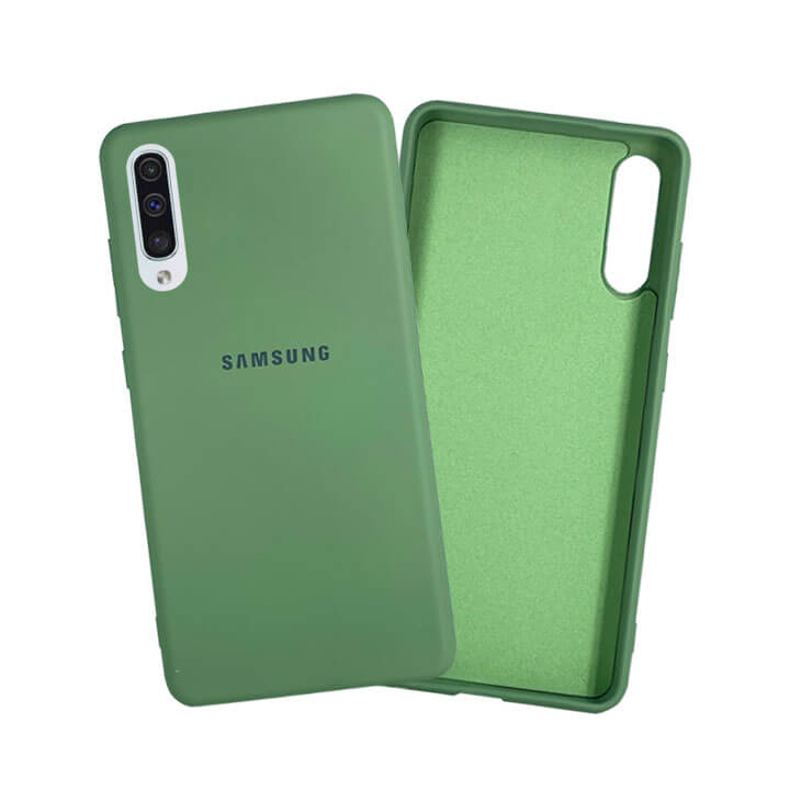 Samsung A50 Silicone cover - mint