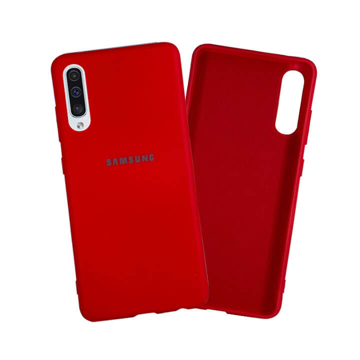 Samsung A30S Silicone Cover - Red