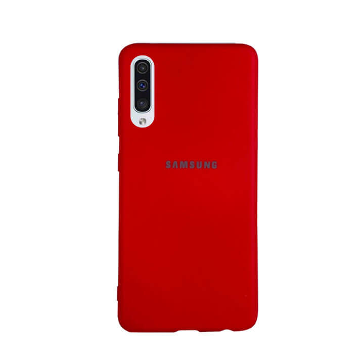 Samsung A50S Silicone Cover - Red