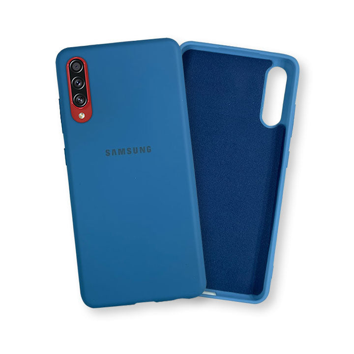 Samsung A70 & 70S Silicone Cover - Lavender Blue