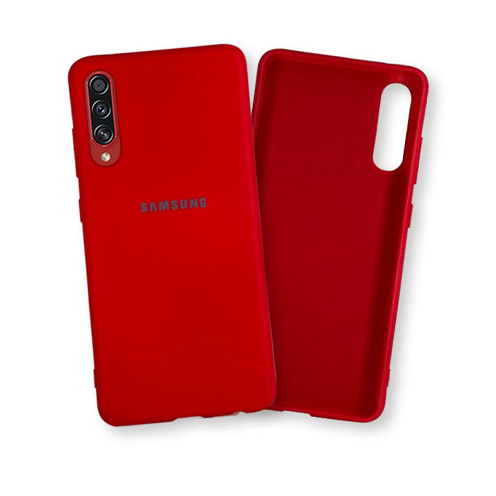 Samsung A71 5G Silicone Cover - Red