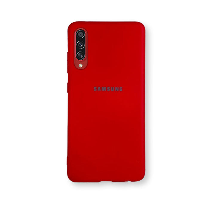 Samsung A70 & 70S Silicone Cover - Red