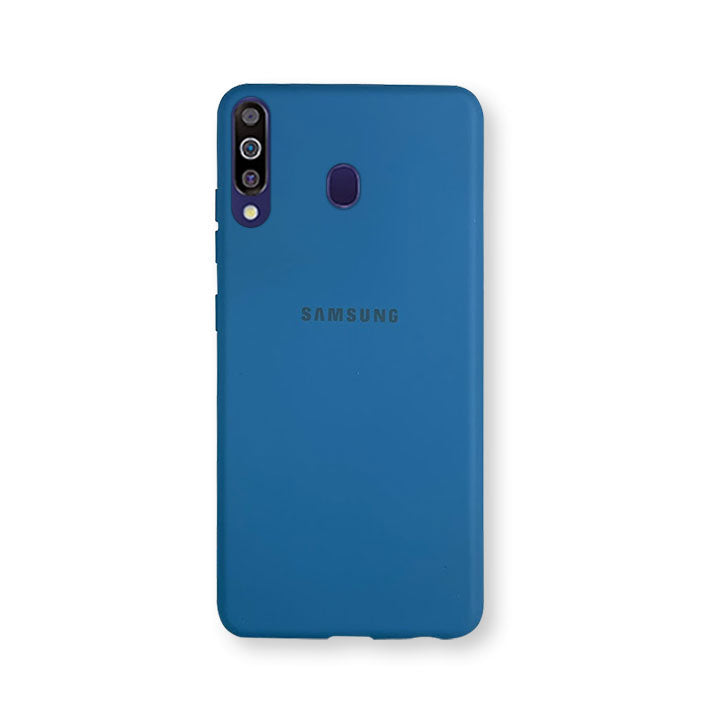 Samsung M30 Silicone Cover - Lavender Blue