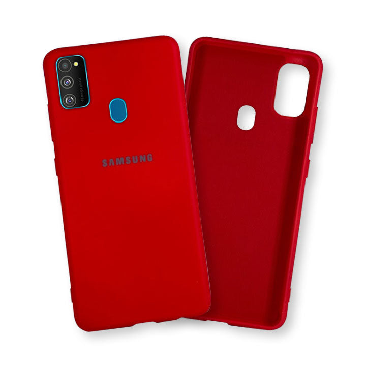 Samsung M30S Silicone Cover - Red