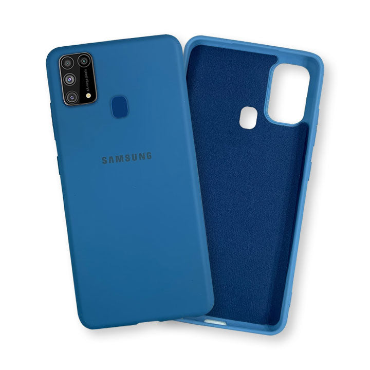 Samsung M31 Silicone Cover - Lavender Blue