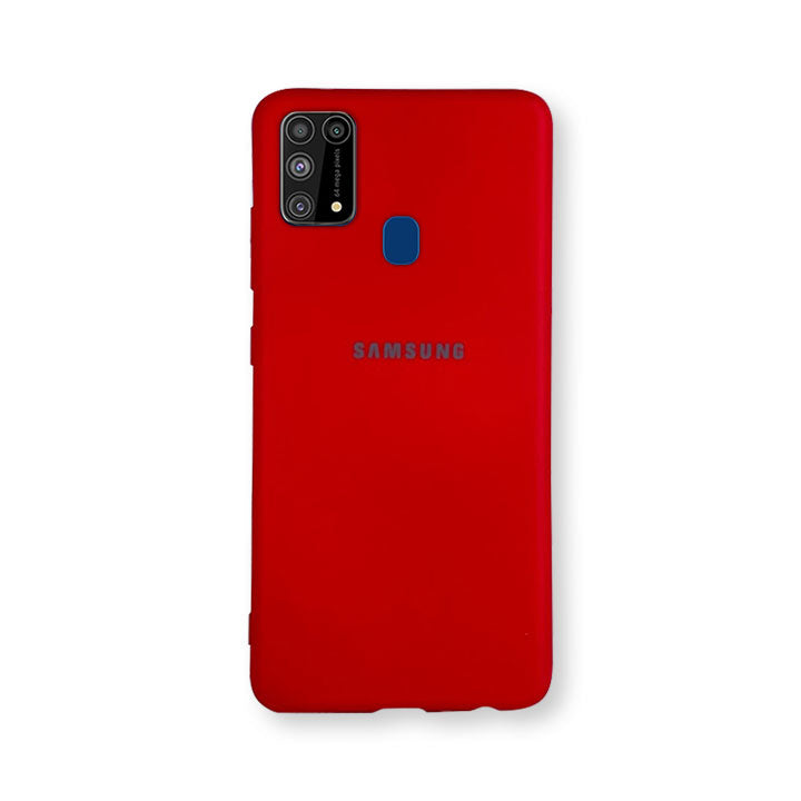 Samsung M31 Silicone Cover - Red