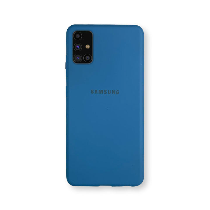 Samsung M31S Silicone Cover - Lavender Blue