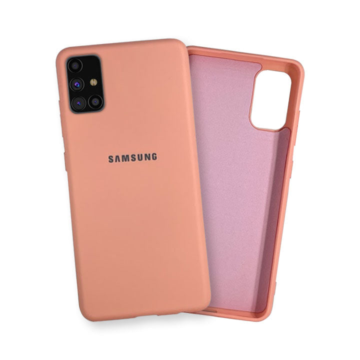 Samsung M31S Silicone Cover - Pink