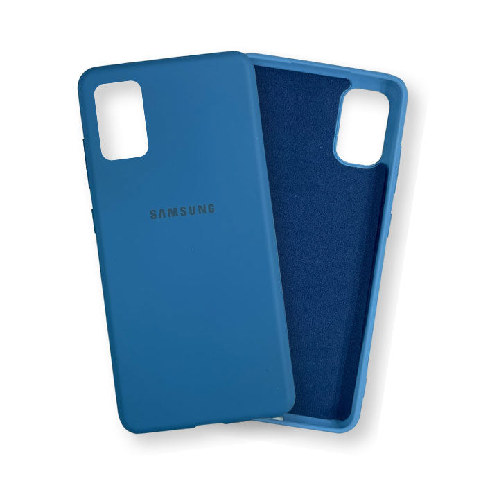 Samsung M51 Silicone Cover - Lavender Blue