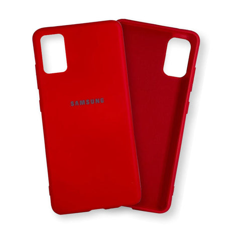 Samsung M51 Silicone Cover - Red