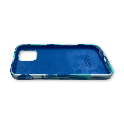 iPhone 12 & 12 Pro Water Silicone Case - Moonstone Blue