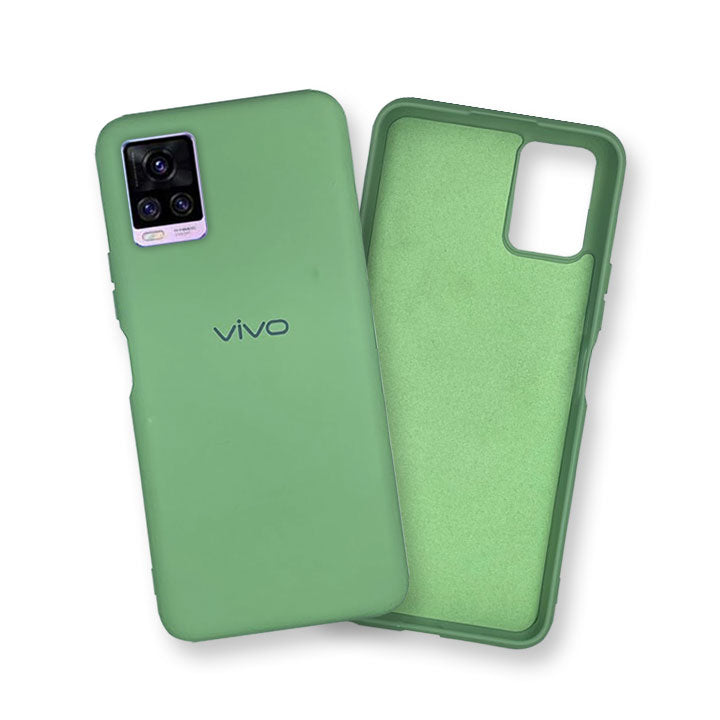 VIVO V20 Pro Silicone Cover - Mint