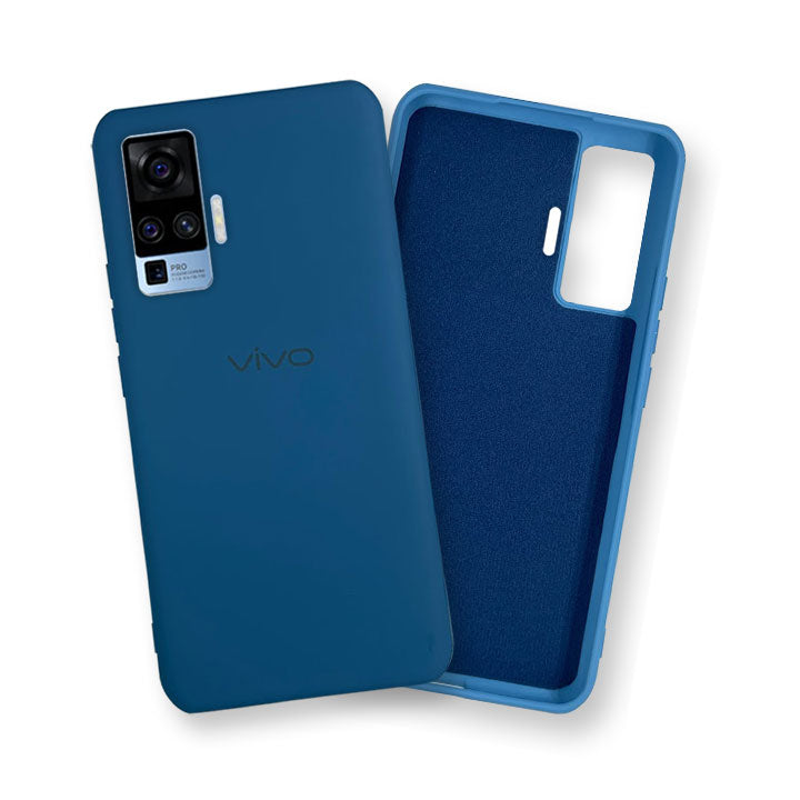 VIVO X50 Pro Silicone Cover - Lavender Blue