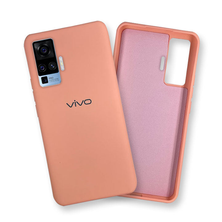 VIVO X50 Pro Silicone Cover - Pink