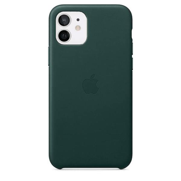 iPhone 11 Pro Max Leather Case - Green