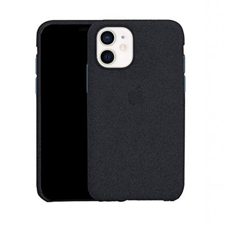iPhone 12 Pro Max Leather Case - Black