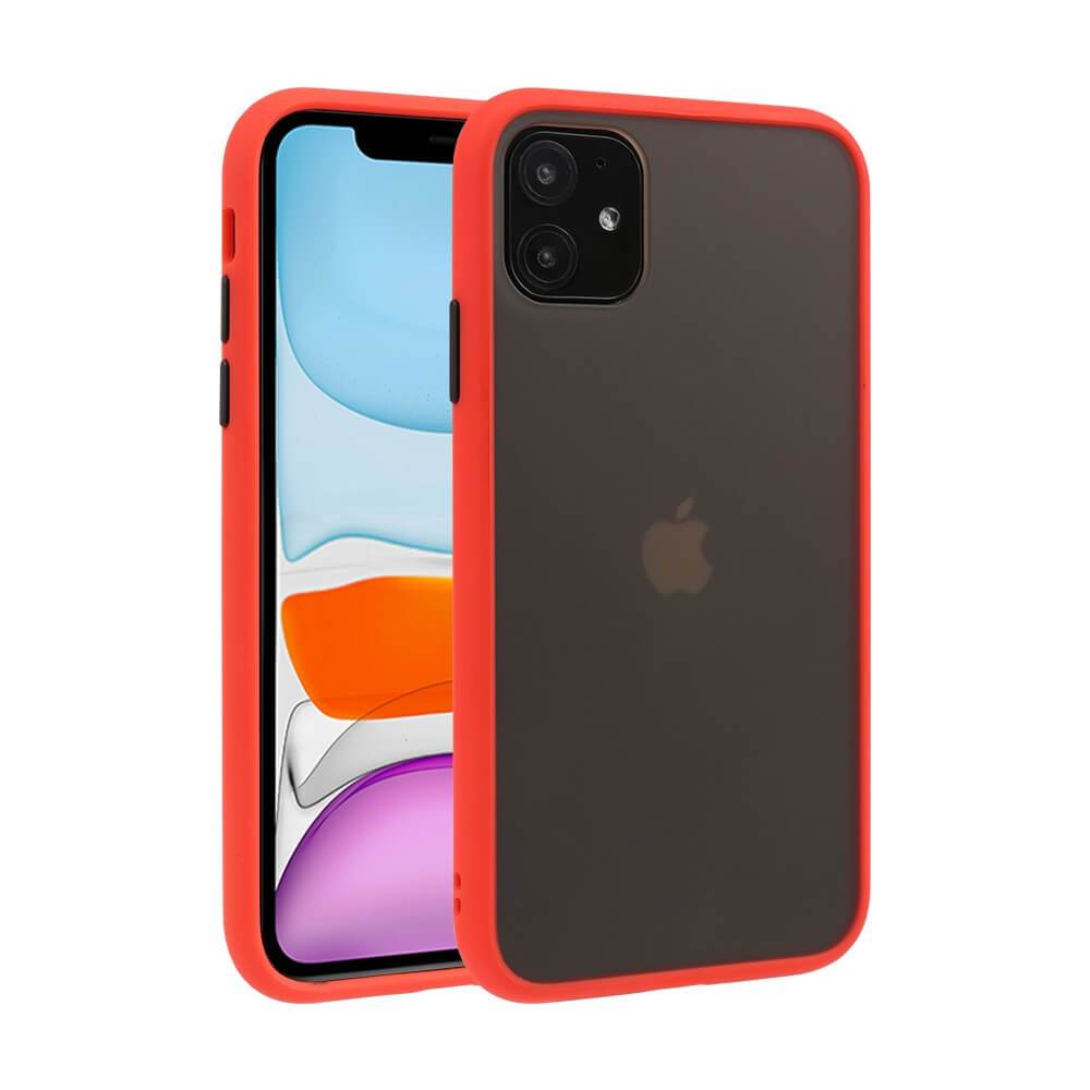 iPhone 11 Matte Case - Red