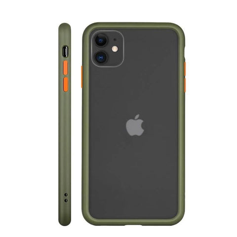 iPhone 11 Matte Case - Olive Green