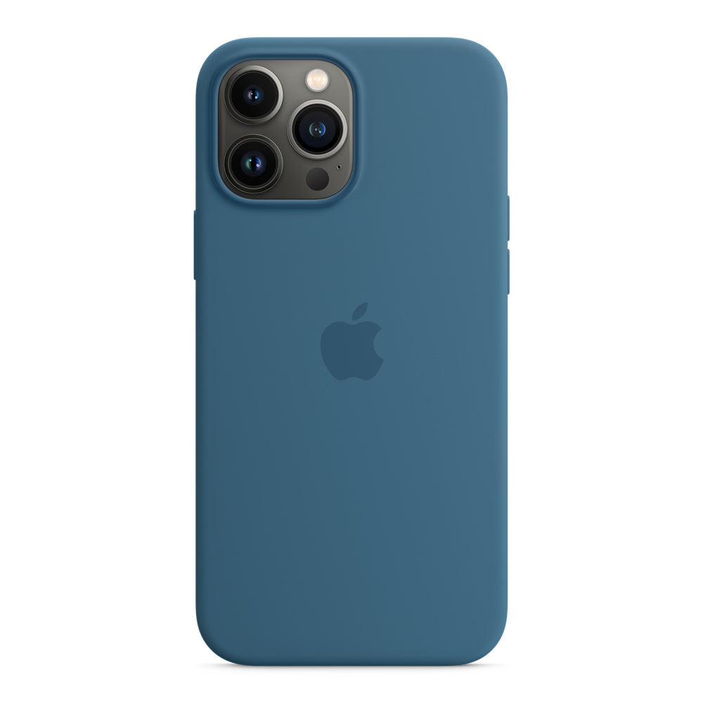 iphone 13 pro silicone case - blue