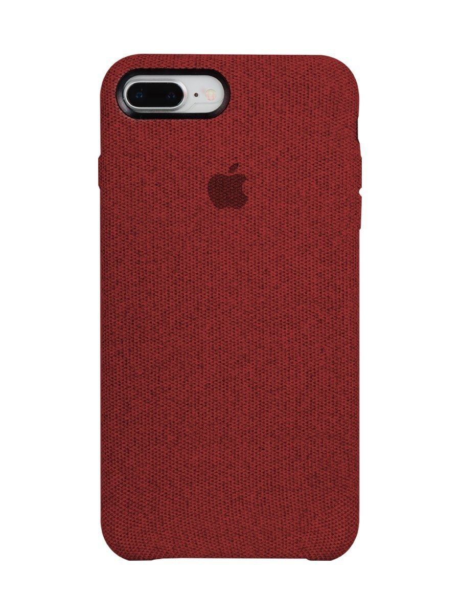 Fabric Case For iPhone 7 - Red - Mobilegadgets360