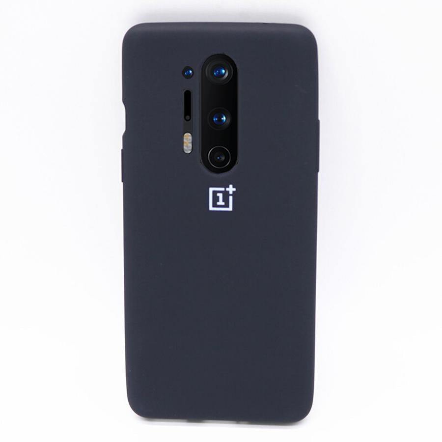 Silicone Case For OnePlus 8 Pro - Black