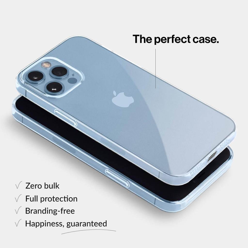 iPhone 12 Pro Max Clear Case ( Transparent )